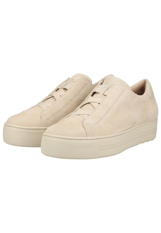 Paul Green Halbschuhe Leder Beige