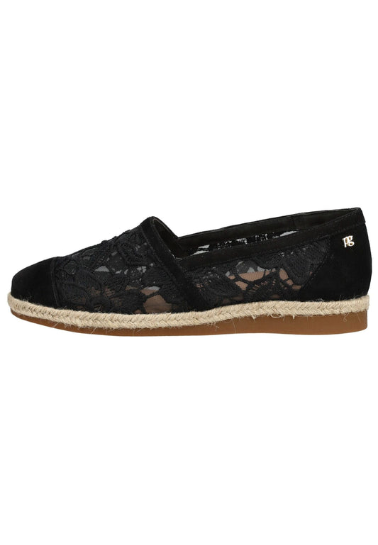 Paul Green Halbschuhe Leder Schwarz