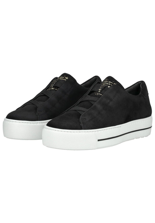 Paul Green Halbschuhe Leder Schwarz