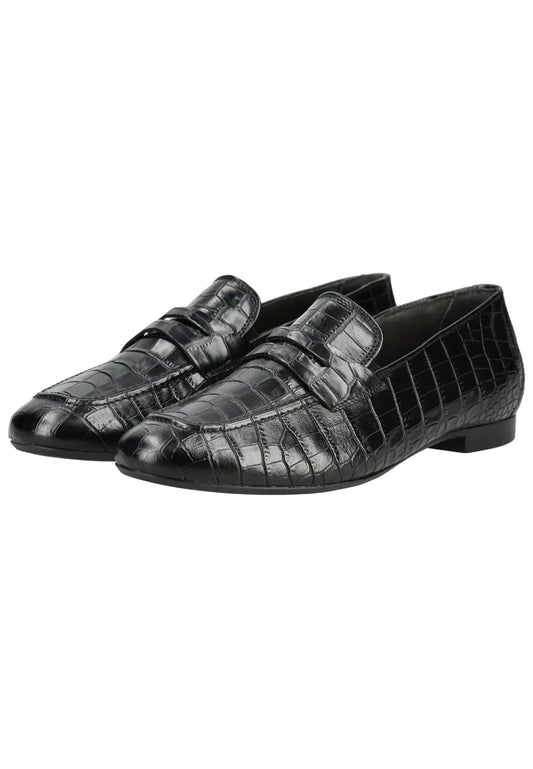 Paul Green Halbschuhe Leder Schwarz