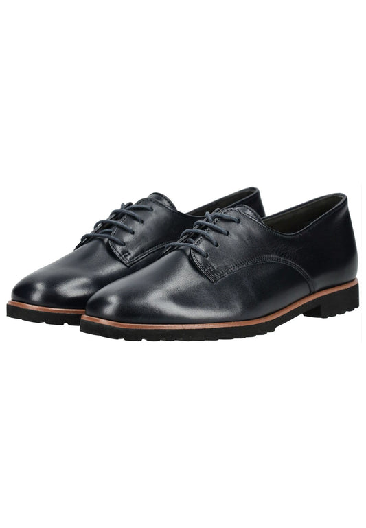Paul Green Halbschuhe Nappaleder Blau