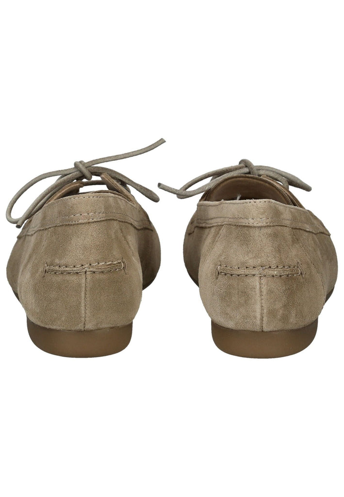 Paul Green Halbschuhe Veloursleder Beige