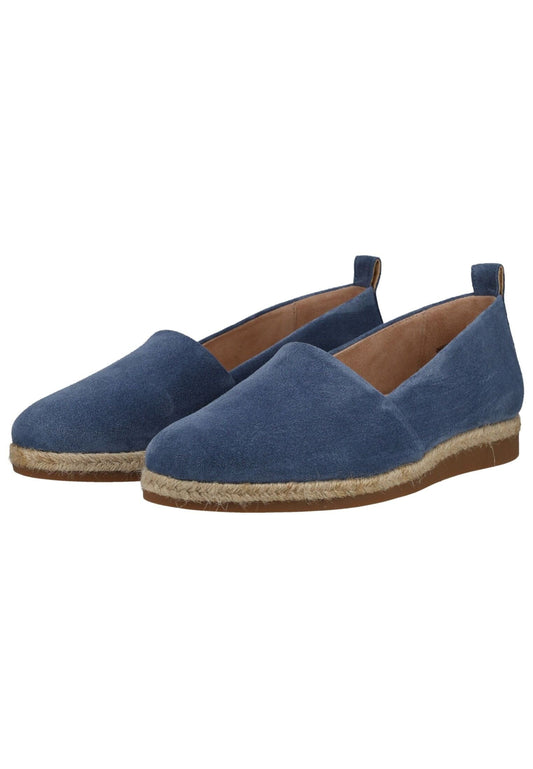 Paul Green Halbschuhe Veloursleder Blau