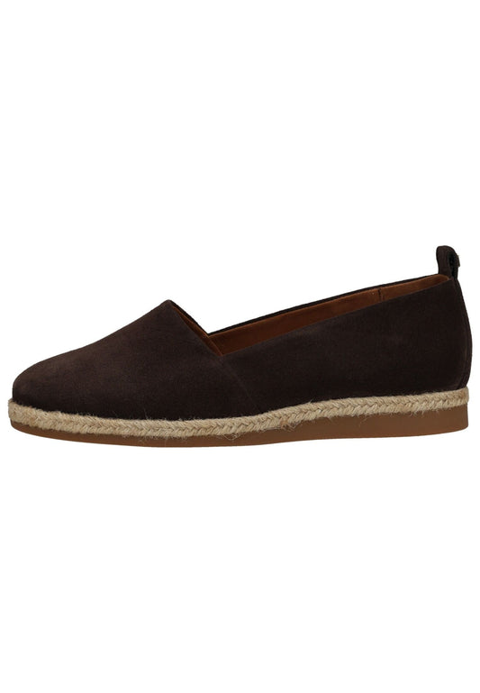 Paul Green Halbschuhe Veloursleder Braun