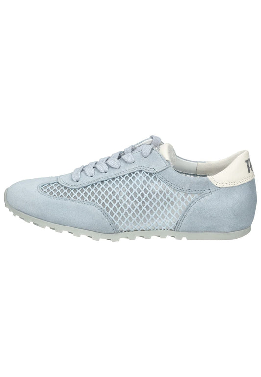 Paul Green Halbschuhe Veloursleder/Textil Blau