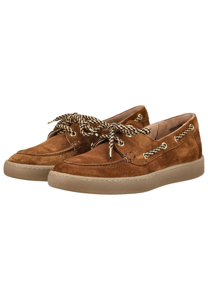 Paul Green Halbschuhe Veloursleder Toffee