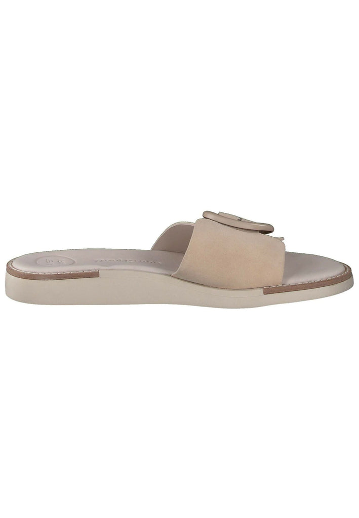 Paul Green Pantoletten Leder Beige