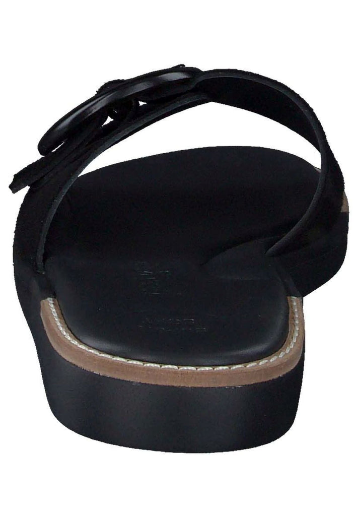 Paul Green Pantoletten Leder Schwarz