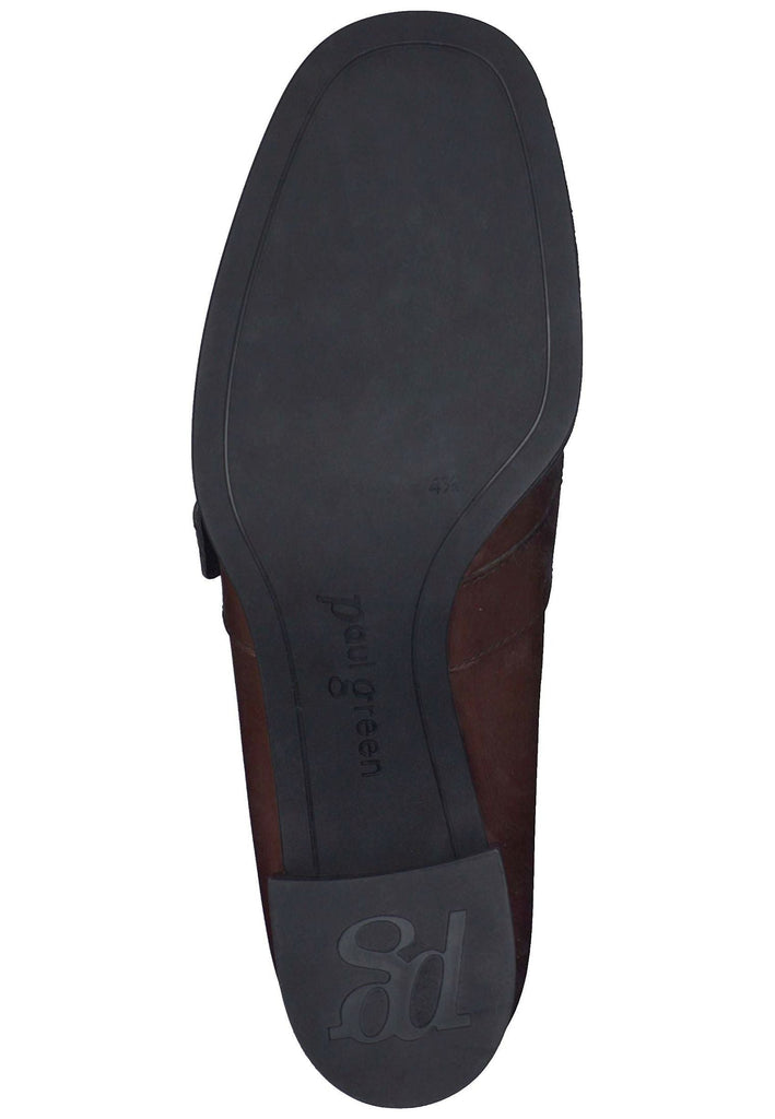 Paul Green Pumps Glattleder Mittelbraun