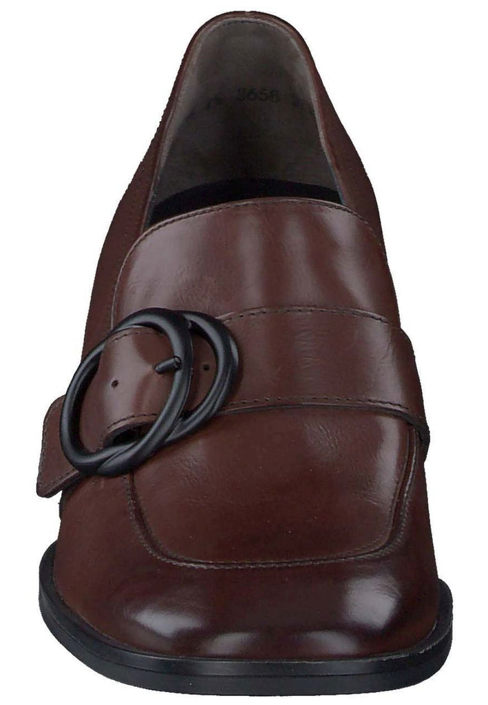 Paul Green Pumps Glattleder Mittelbraun