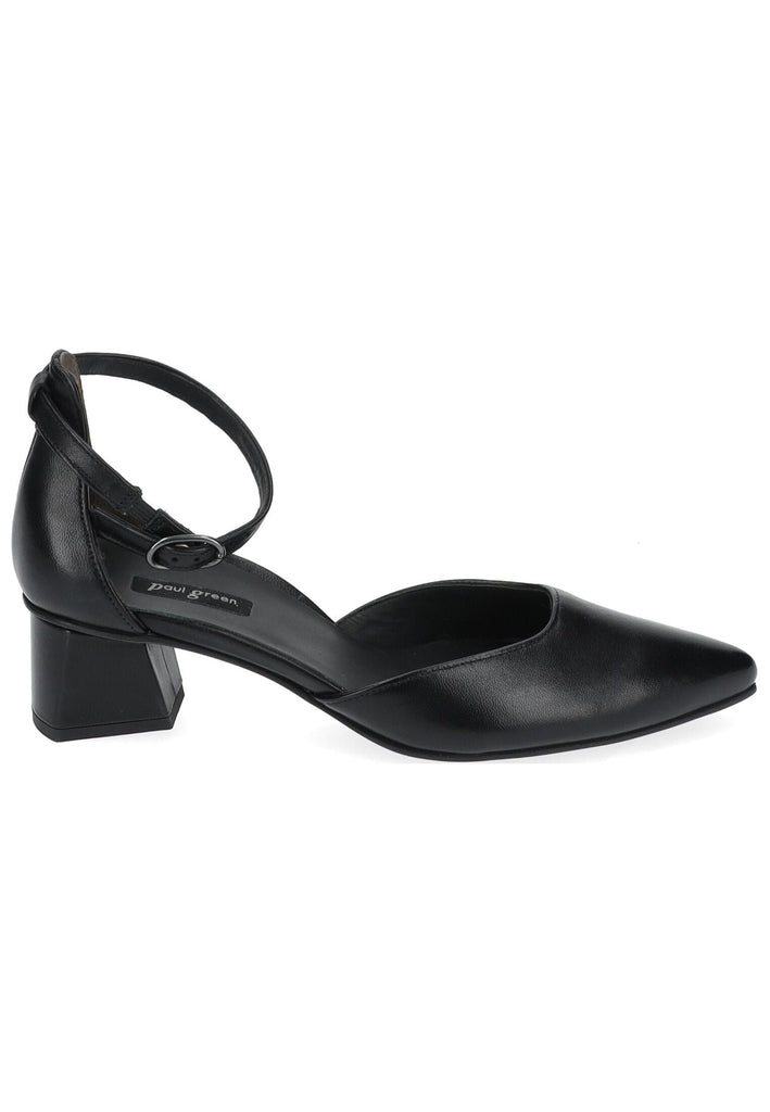 Paul Green Pumps Glattleder Schwarz