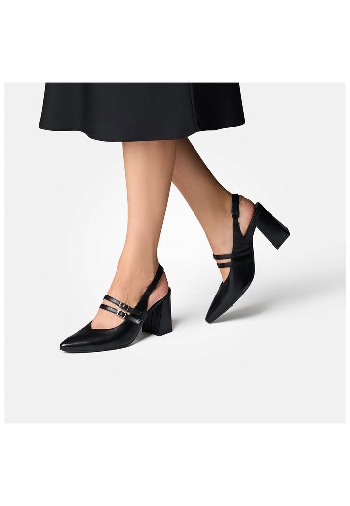 Paul Green Pumps Glattleder Schwarz