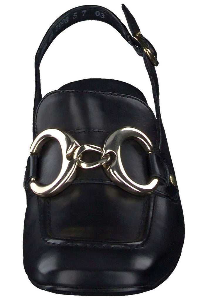 Paul Green Pumps Glattleder Schwarz