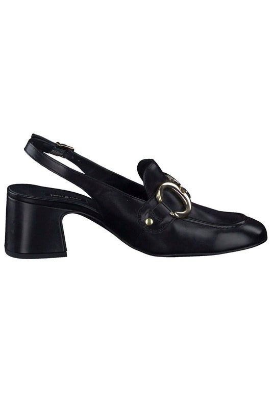 Paul Green Pumps Glattleder Schwarz