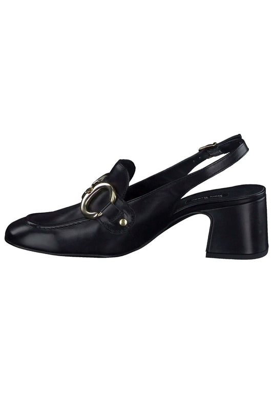 Paul Green Pumps Glattleder Schwarz