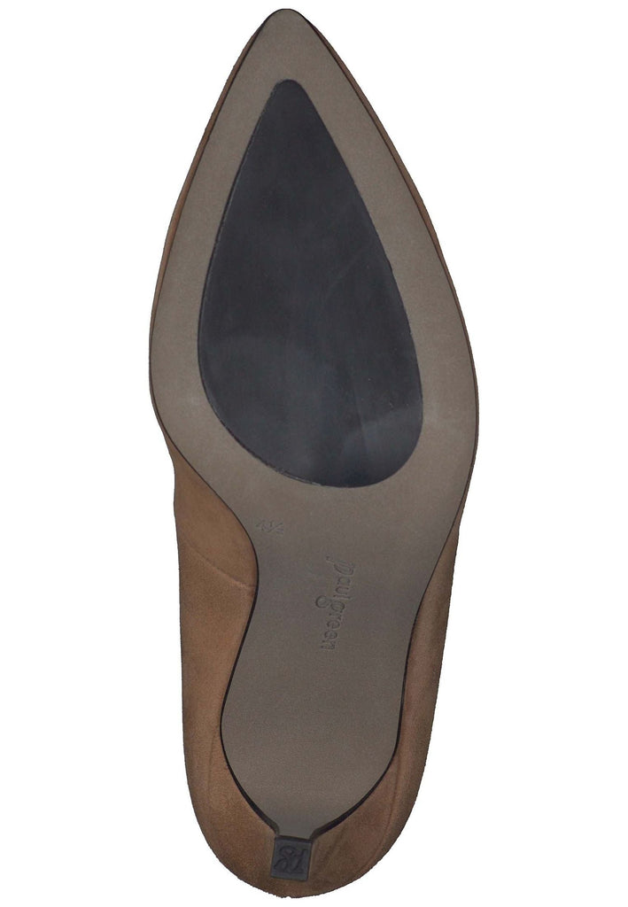 Paul Green Pumps Leder Cognac