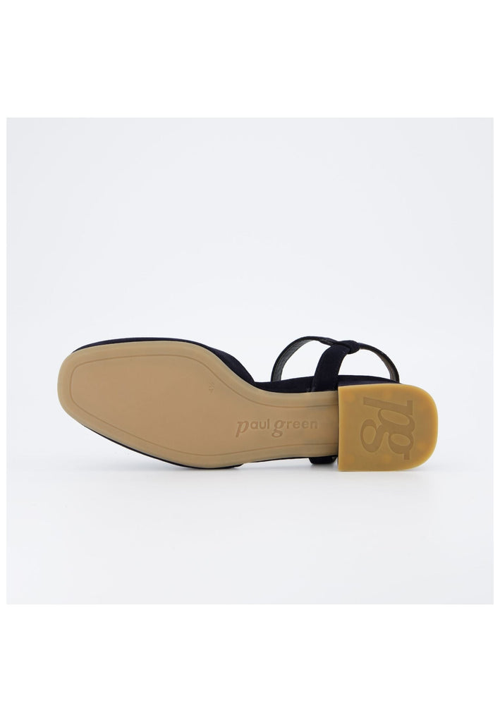Paul Green Pumps Leder Dunkelblau
