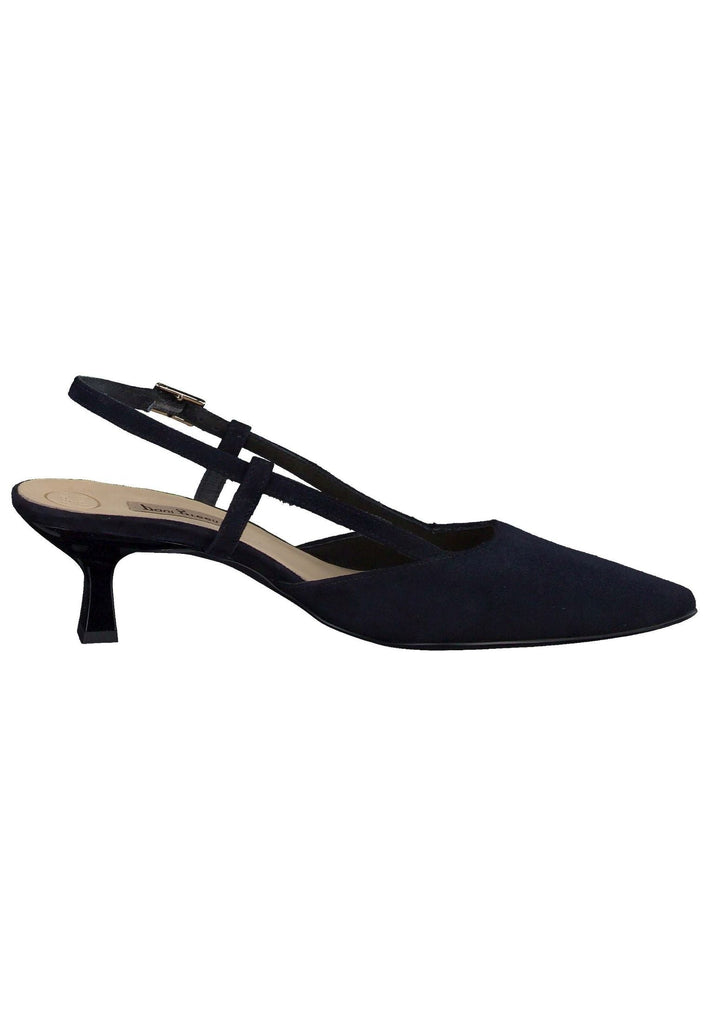 Paul Green Pumps Leder Dunkelblau