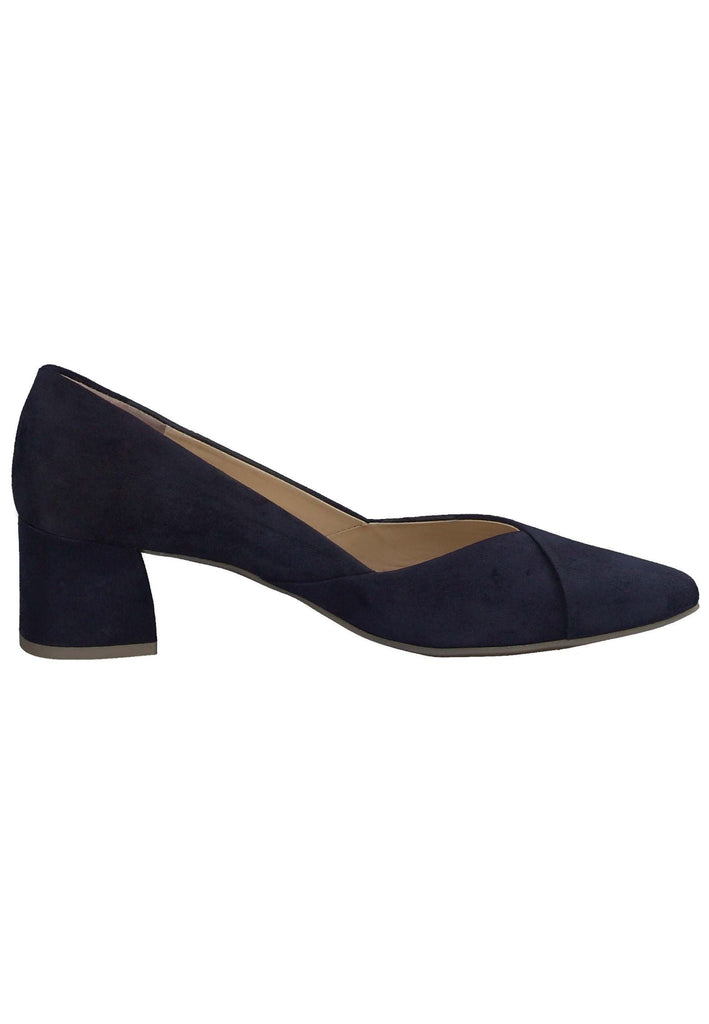 Paul Green Pumps Leder Dunkelblau