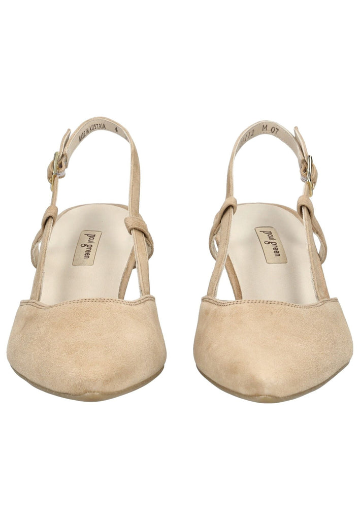 Paul Green Pumps Leder Hellbraun