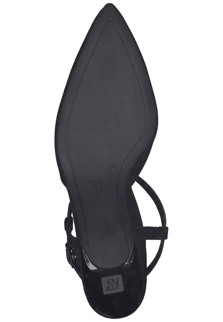 Paul Green Pumps Leder Schwarz