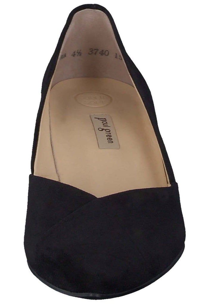 Paul Green Pumps Leder Schwarz/Beige