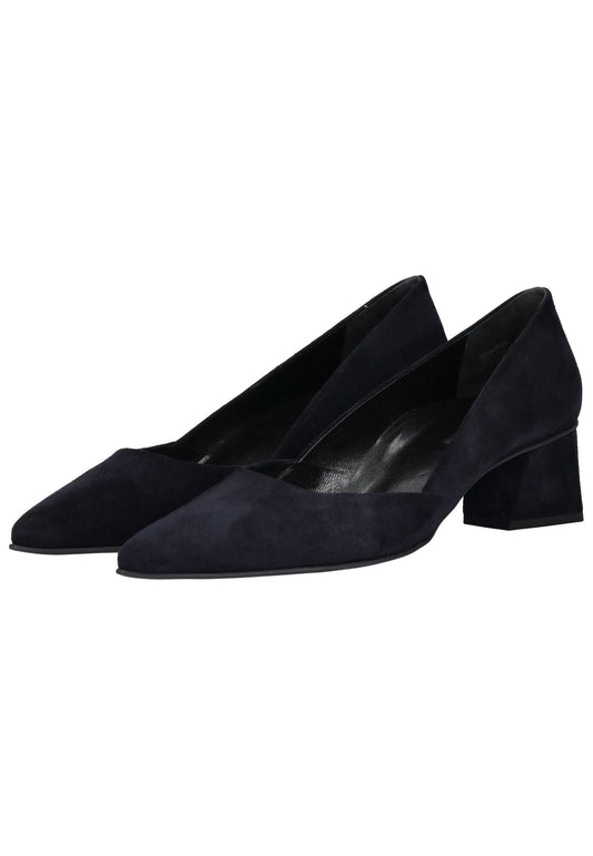 Paul Green Pumps Veloursleder Blau