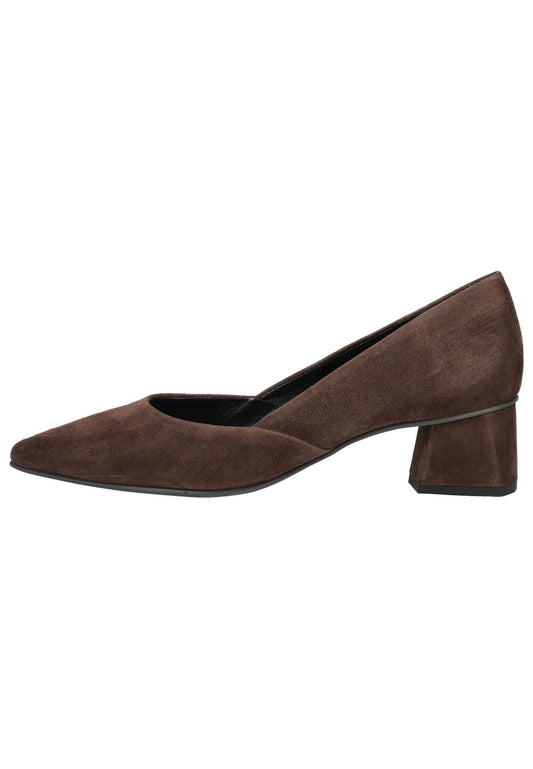 Paul Green Pumps Veloursleder Cacao