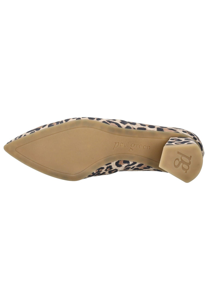 Paul Green Pumps Veloursleder Leopard