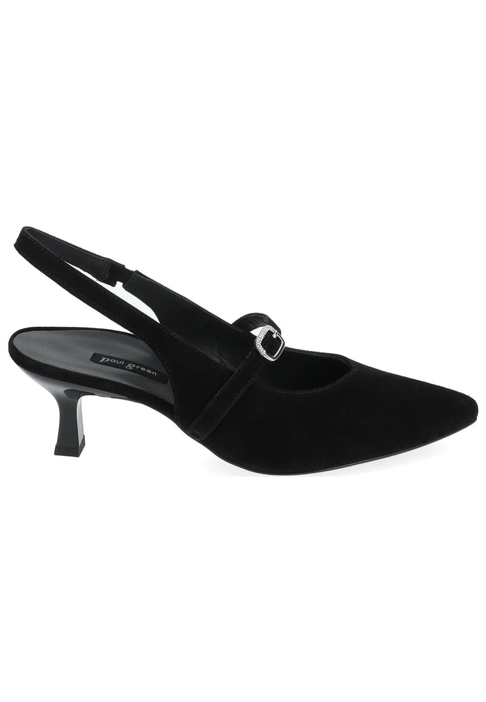 Paul Green Pumps Veloursleder Schwarz
