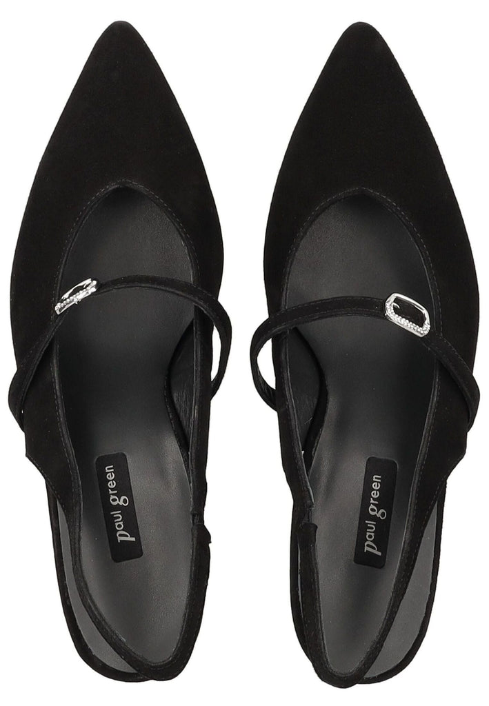 Paul Green Pumps Veloursleder Schwarz