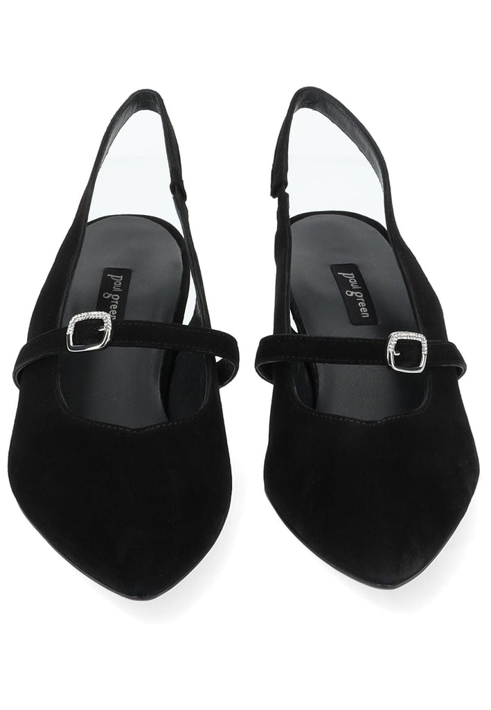 Paul Green Pumps Veloursleder Schwarz