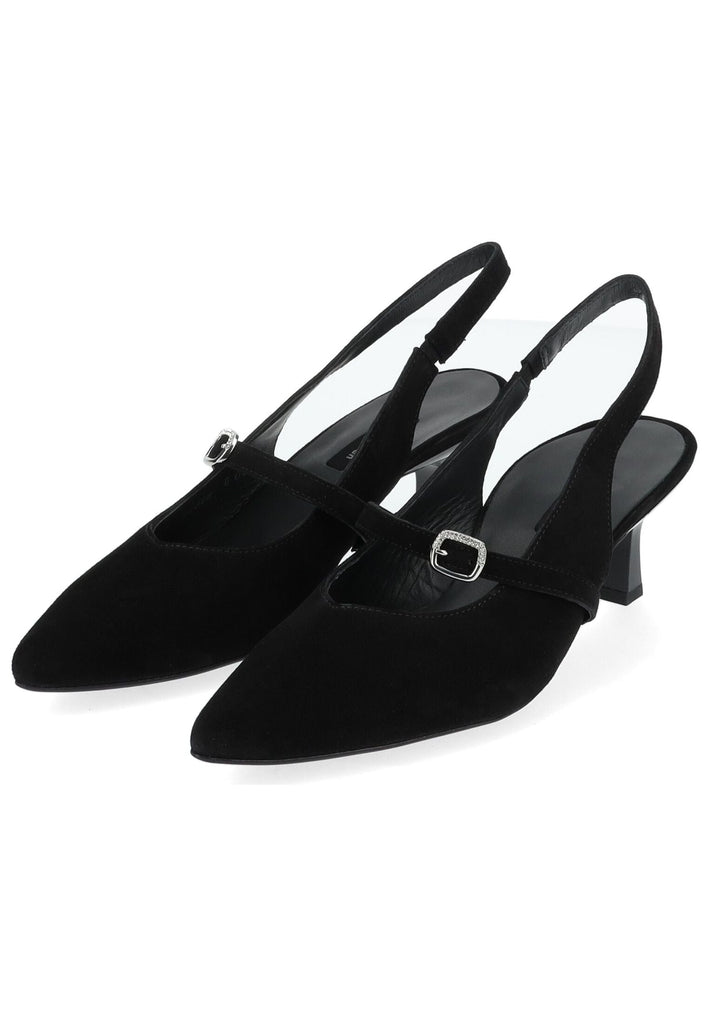 Paul Green Pumps Veloursleder Schwarz
