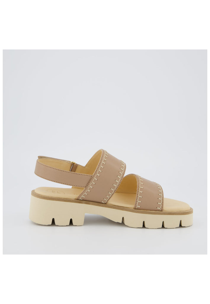 Paul Green Sandalen Glattleder Mittelbraun