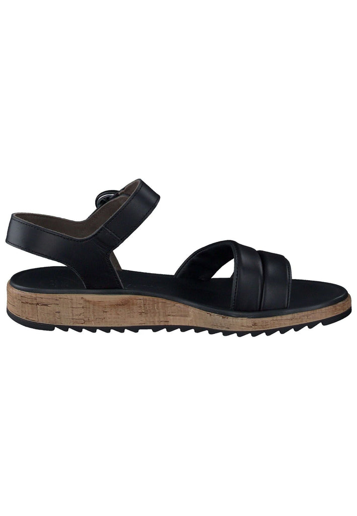 Paul Green Sandalen Glattleder Schwarz