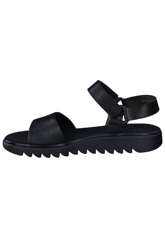 Paul Green Sandalen Glattleder Schwarz
