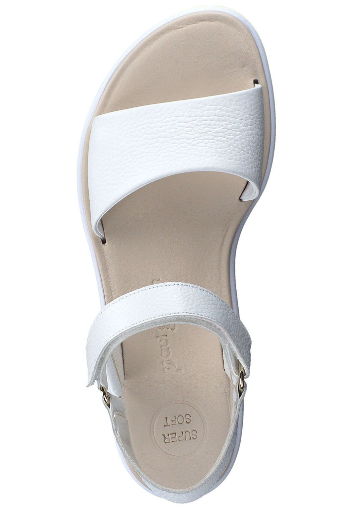 Paul Green Sandalen Glattleder Weiß