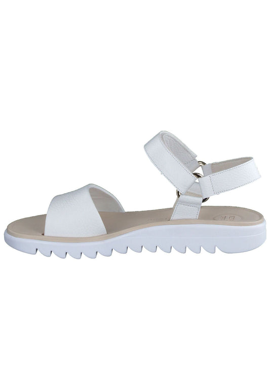 Paul Green Sandalen Glattleder Weiß