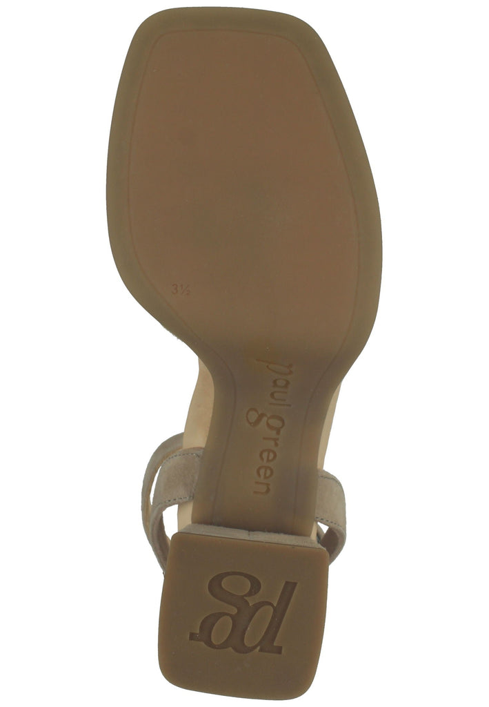 Paul Green Sandalen Leder Champagne