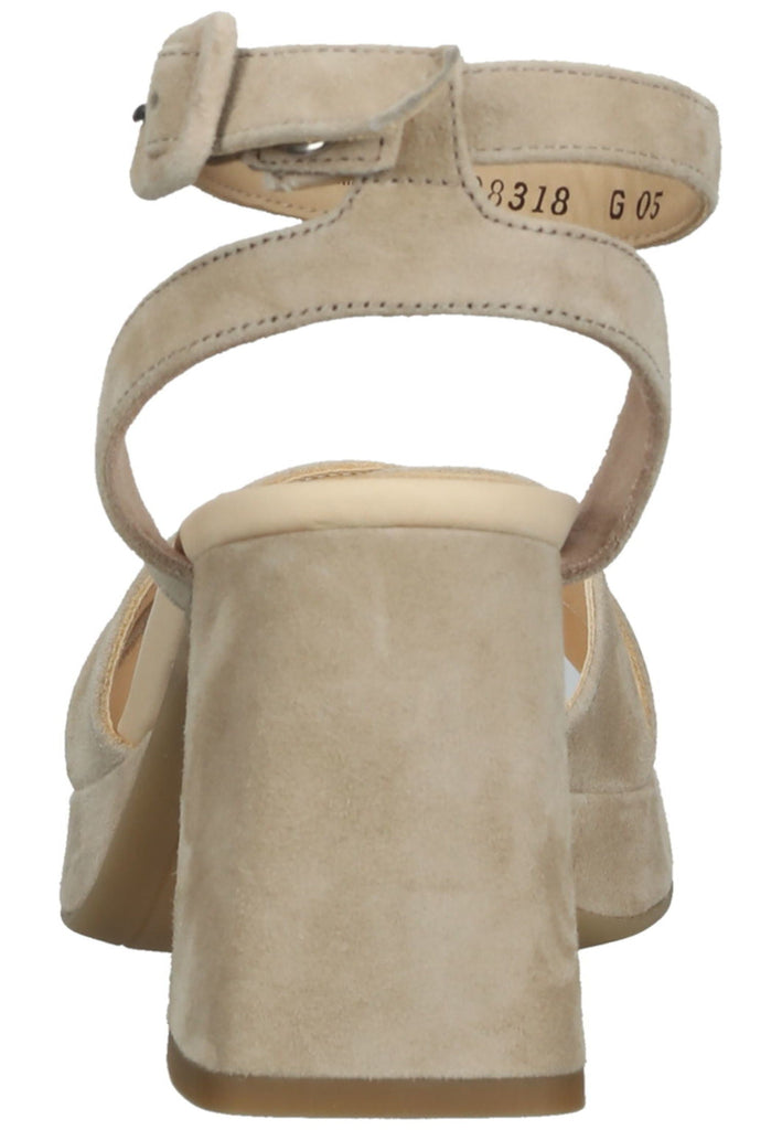 Paul Green Sandalen Leder Champagne