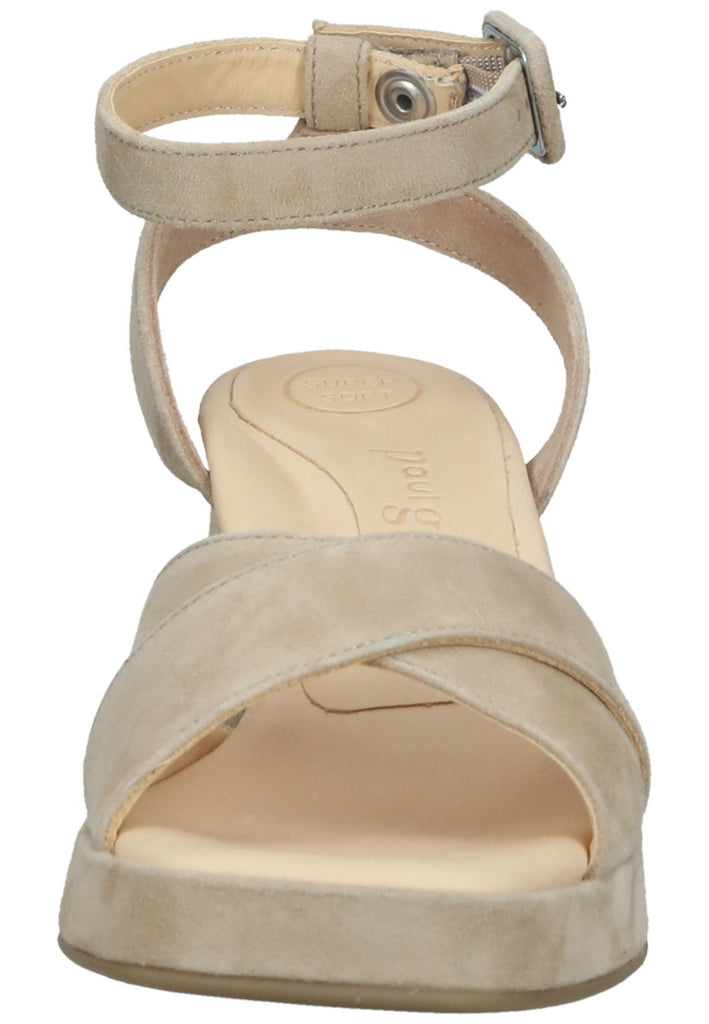Paul Green Sandalen Leder Champagne