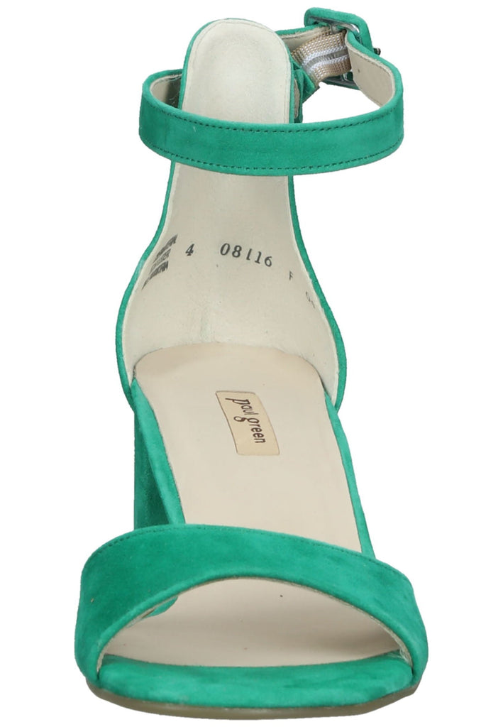 Paul Green Sandalen Leder Grün