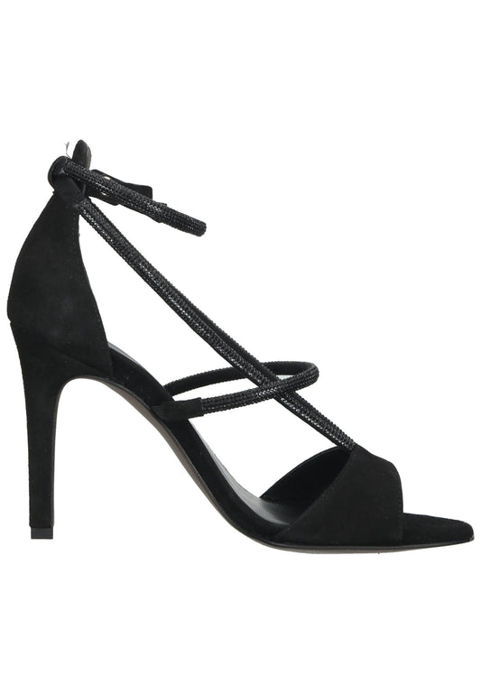Paul Green Sandalen Leder Schwarz