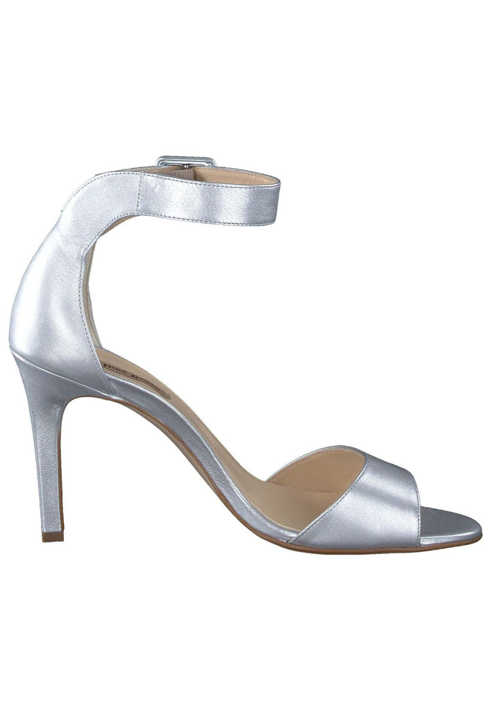 Paul Green Sandalen Leder Silber
