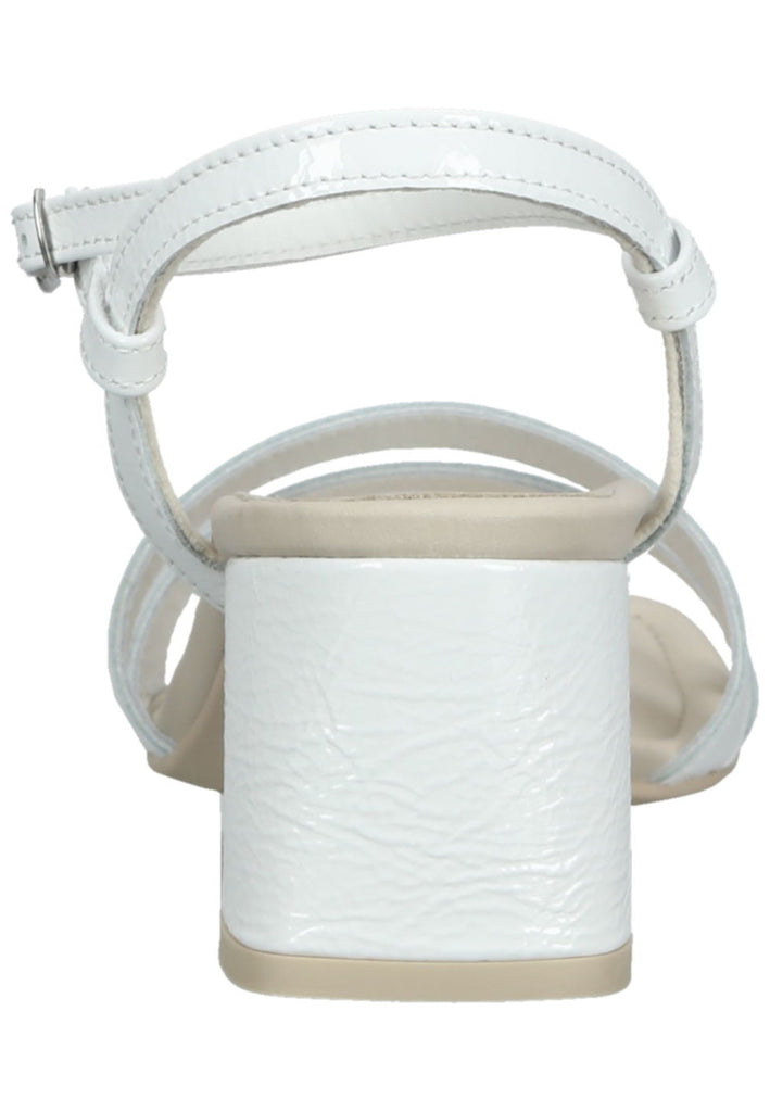 Paul Green Sandalen Leder Weiß Lack