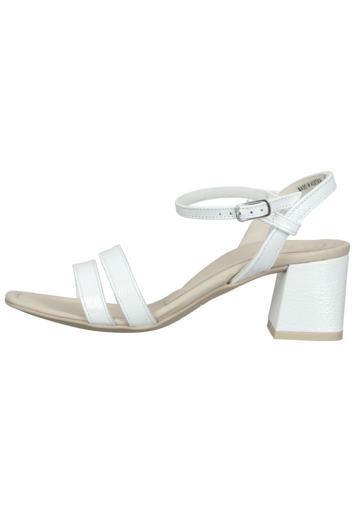 Paul Green Sandalen Leder Weiß Lack