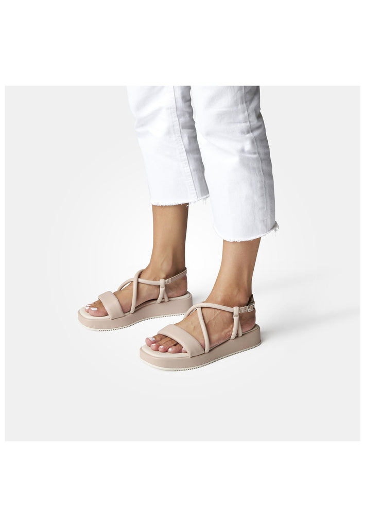 Paul Green Sandalen Lederimitat Beige