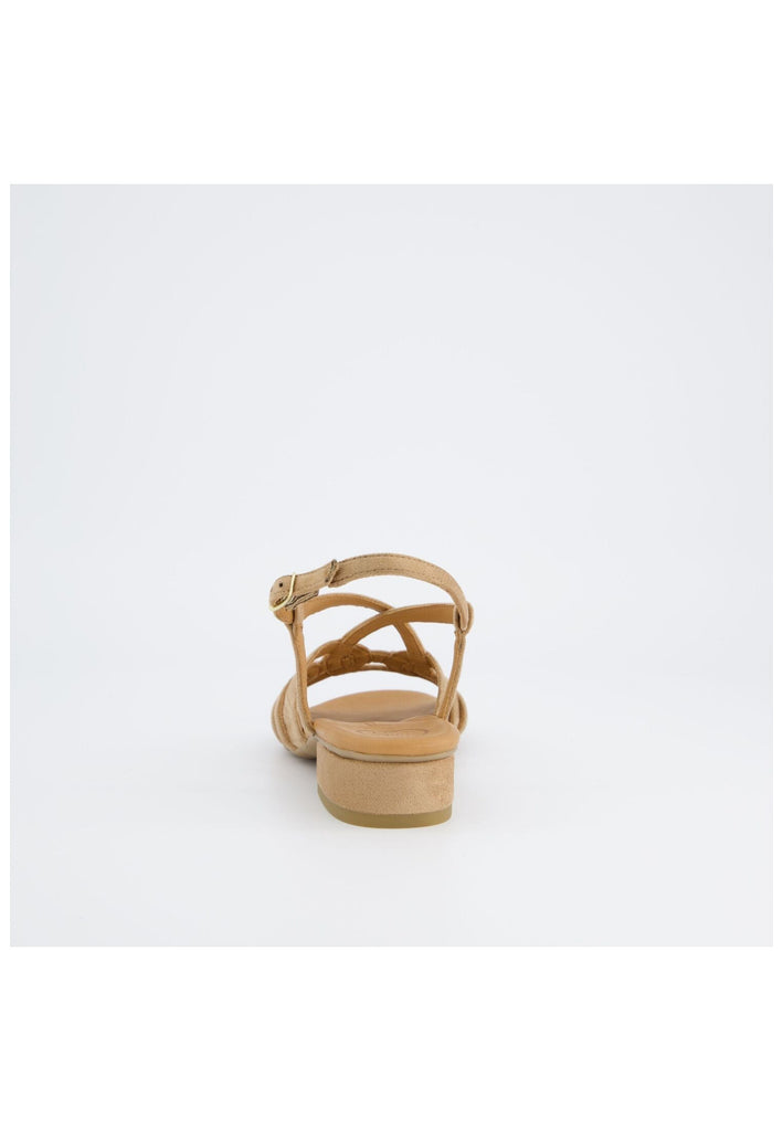 Paul Green Sandalen Lederimitat Hellbraun