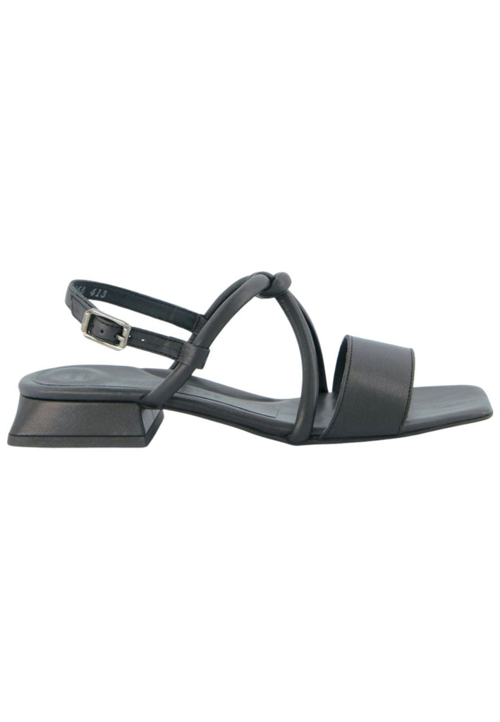 Paul Green Sandalen Lederimitat Schwarz