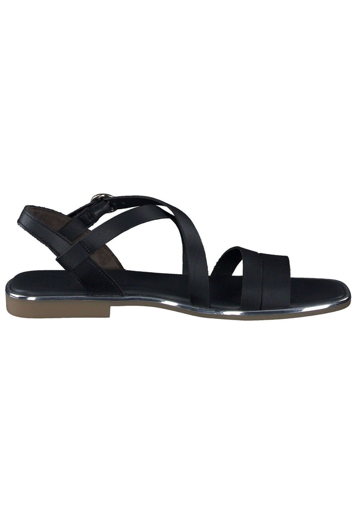 Paul Green Sandalen Lederimitat Schwarz